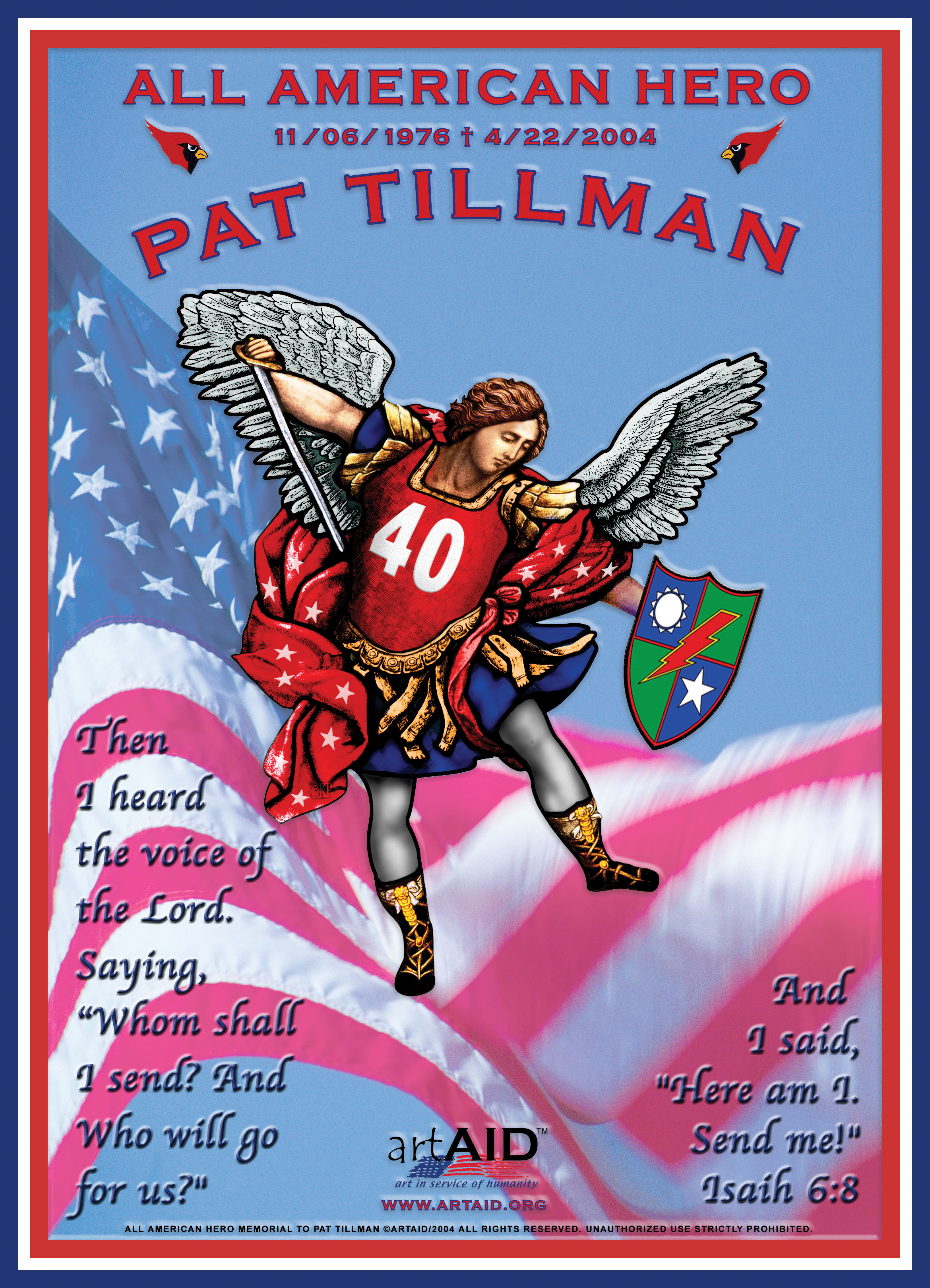 Heroicon Pat Tillman