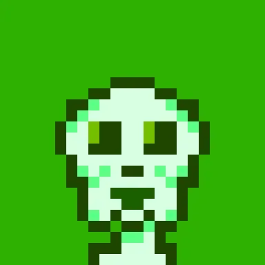 Kawaii SKULL #9477