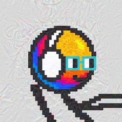 AI Rainbow Zorb Noun Mfers collection image