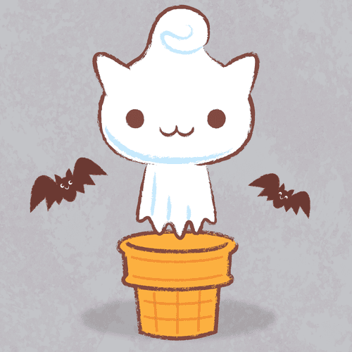 Ghost Kitty Cone