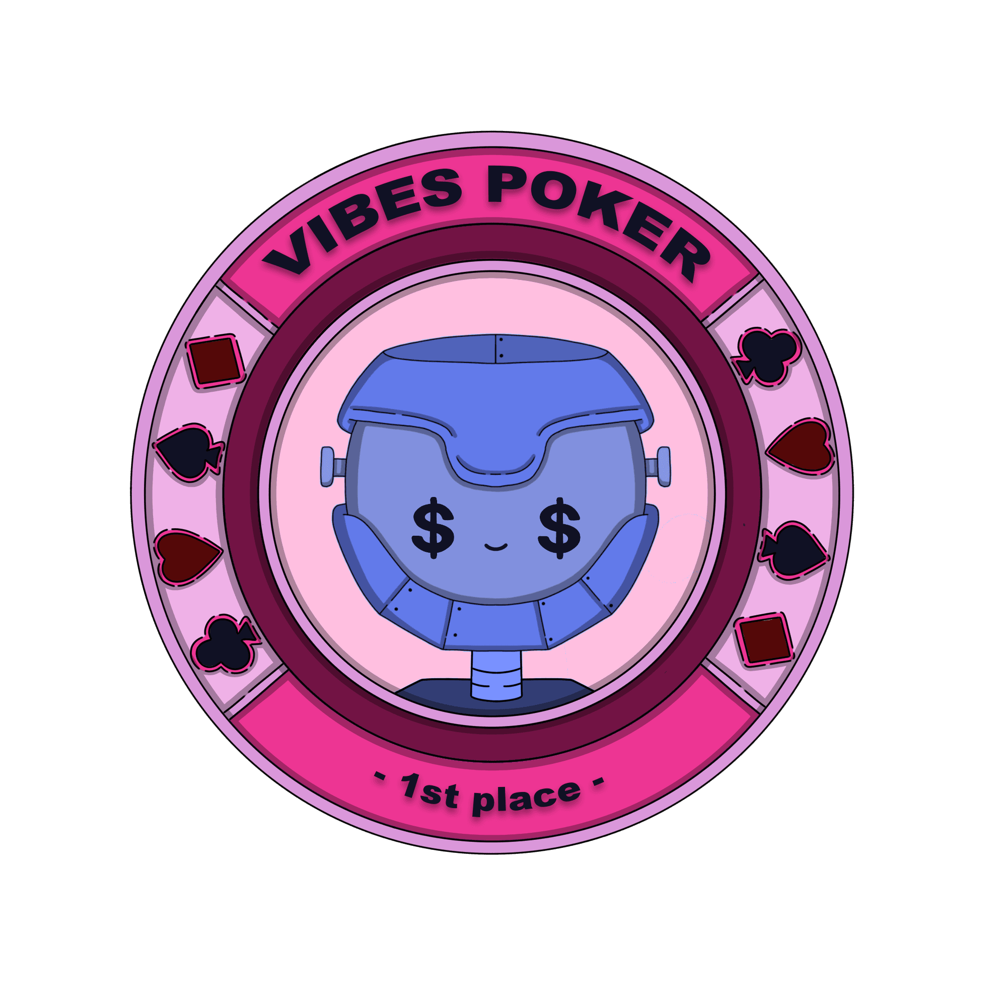 VIBES POKER - 1st place (NFT badge)