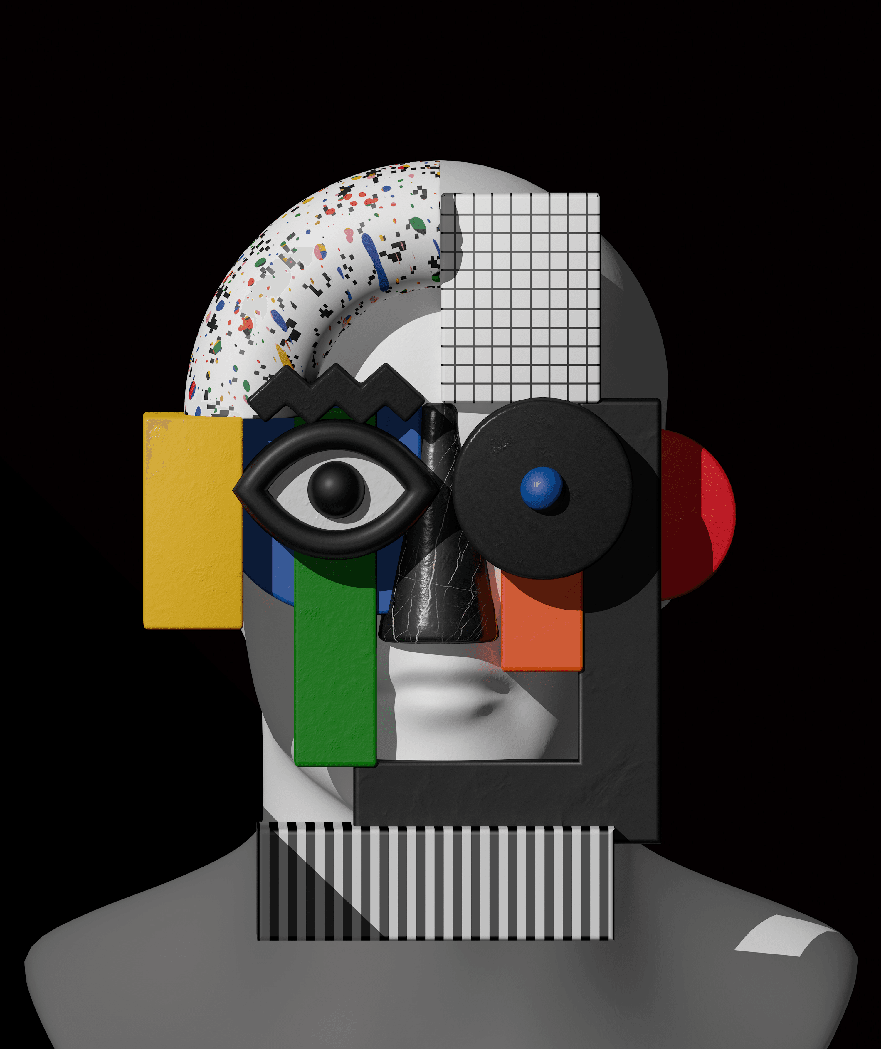 Modernist Mask #0001