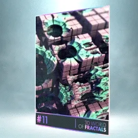 Card #11 - 3D World Of Fractals