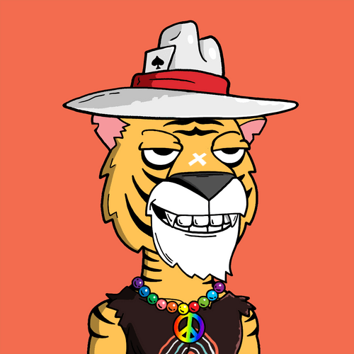 Grouchy Tiger Social Club #9209