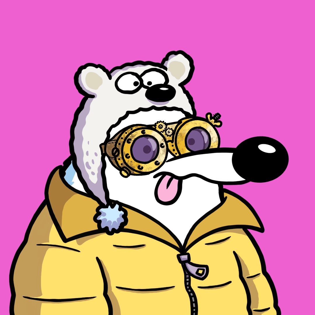 Fluffy Polar Bear #2913
