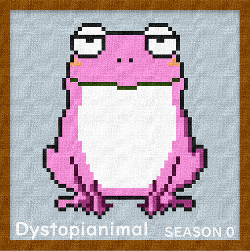Pink frog_#020