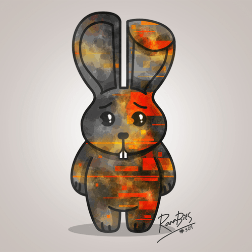 Rarebit #309 - Rustic Digital Bunny
