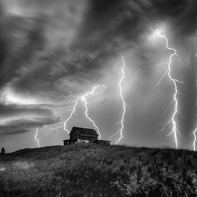 I've Looked at Clouds… Stormy Skies by Mark Duffy