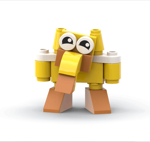 A world of robots created by my child's imagine.