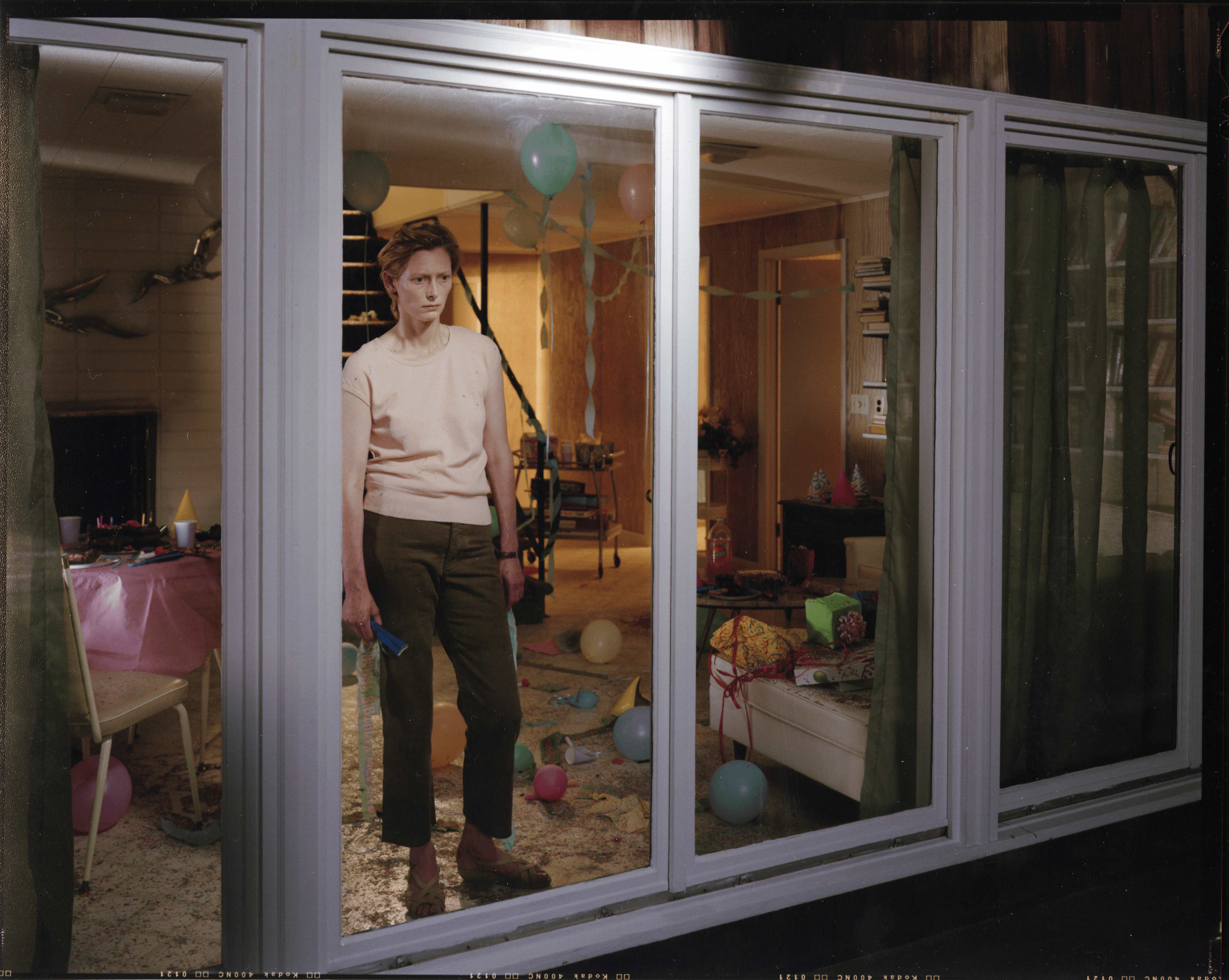 Dream House, 2002, [Tilda Swinton living room] 8 x 10 Contact Print [No. 3]