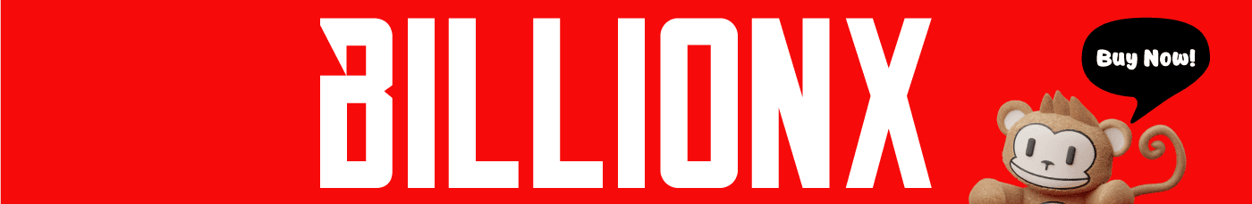 BILLIONX bannière