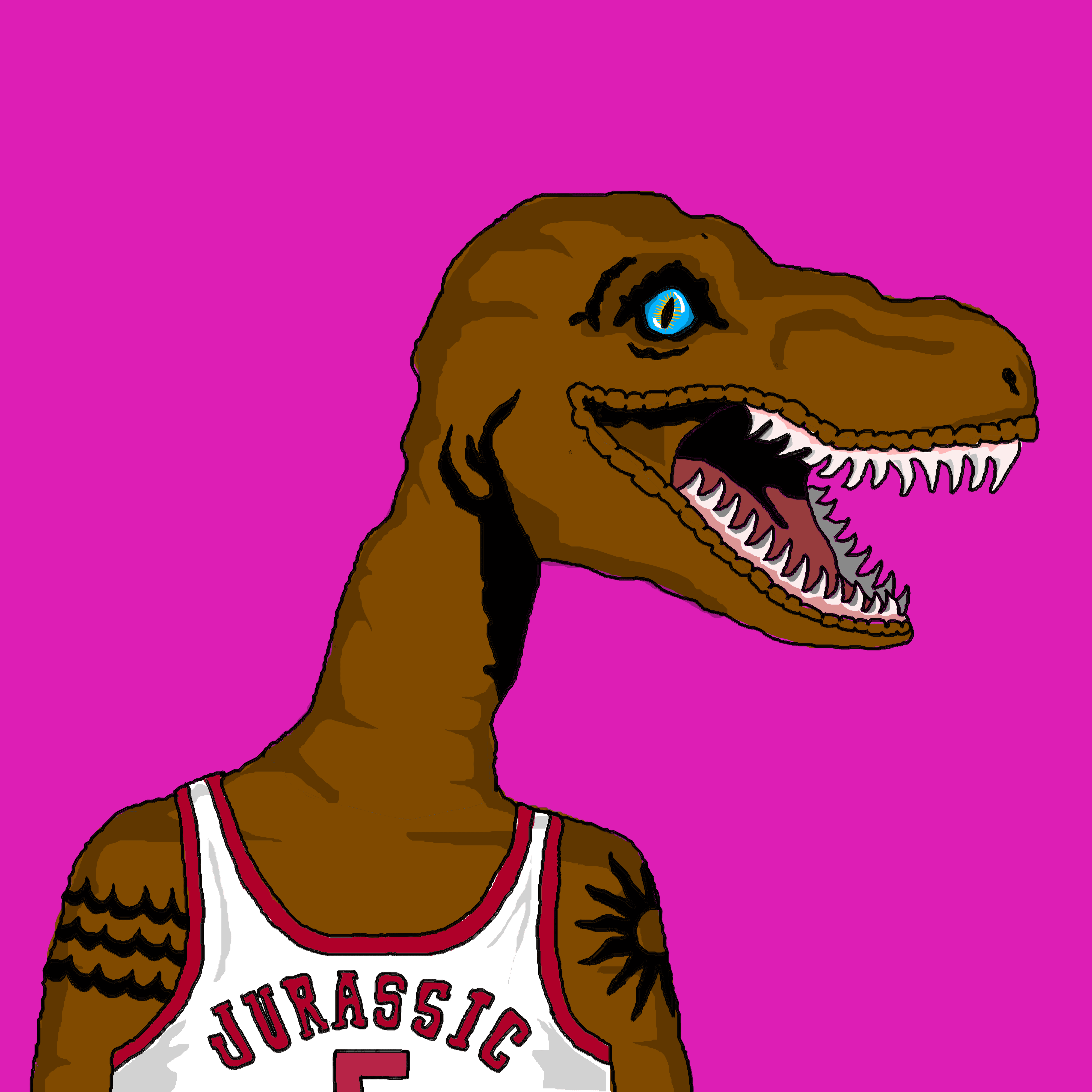 Hipster Velociraptors - Collection | OpenSea