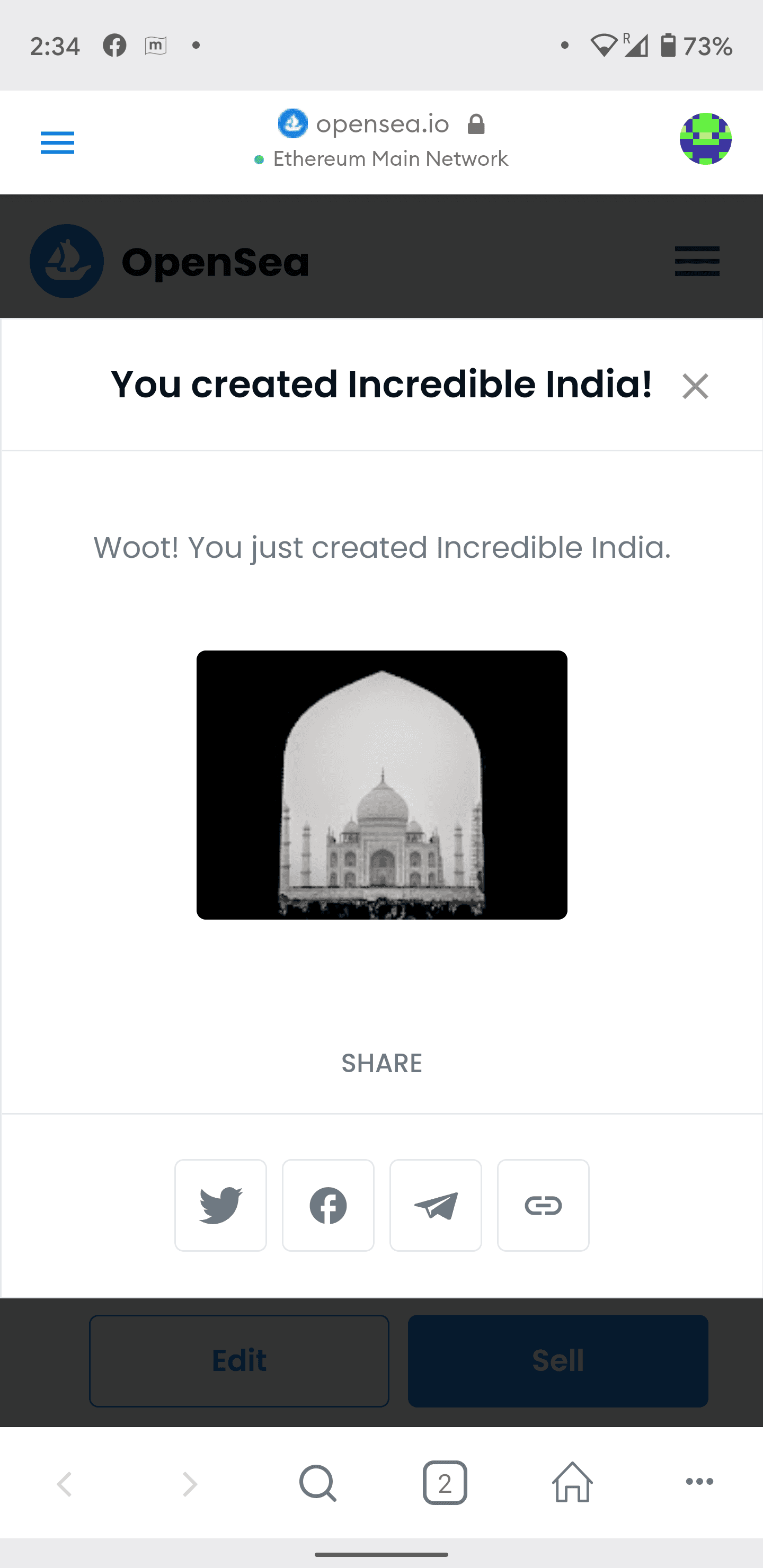 Incredible India V3 Collection OpenSea