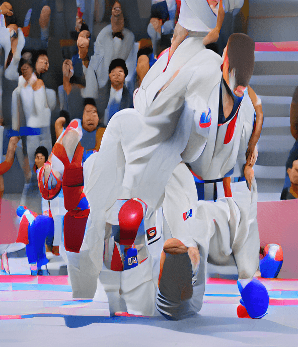 Tokyo Oympics Judo  - Alternative Reality #32