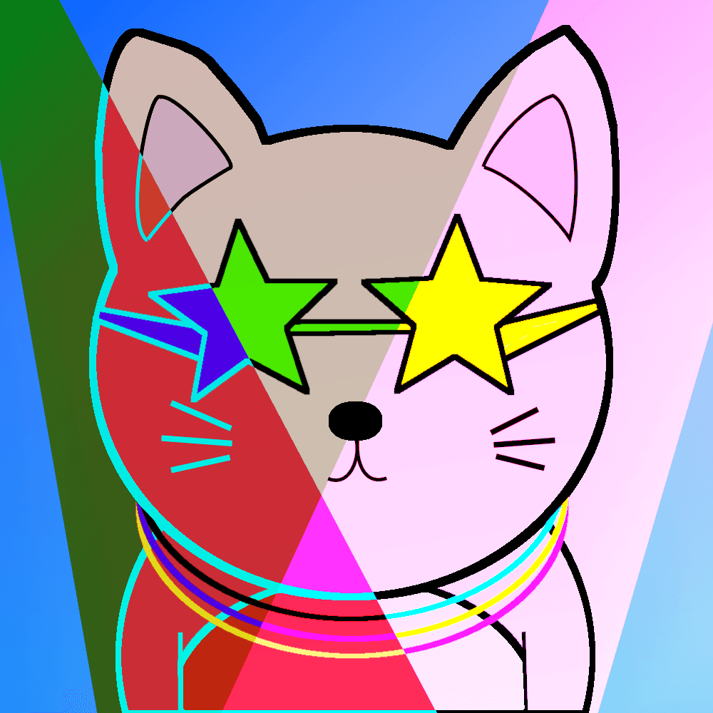 010 Rave Cat - Ryoshis Vision Community NFTs | Ryoshis Cats | OpenSea