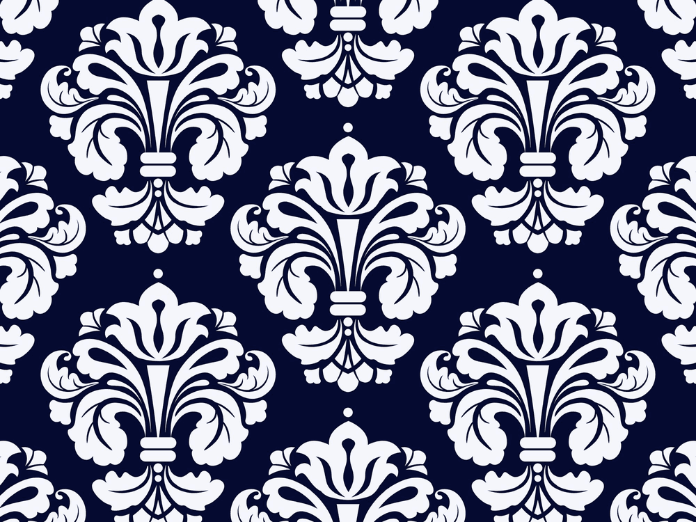 Royal Dark Ornamented Pattern - The Divine Patterns - The Divine