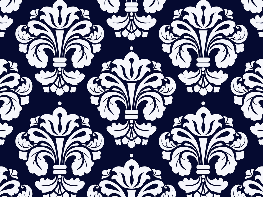 Royal Dark Ornamented Pattern - The Divine Patterns - The Divine Patterns