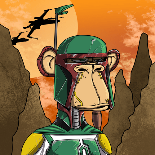 Cyborg Ape "Boba Ape"