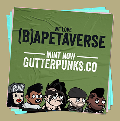 Gutter Punks - (B)APETAVERSE