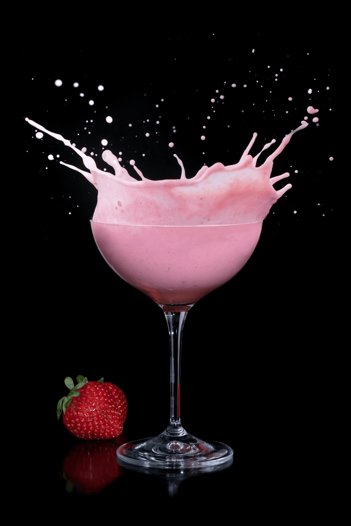 Strawberry Cocktail Splash