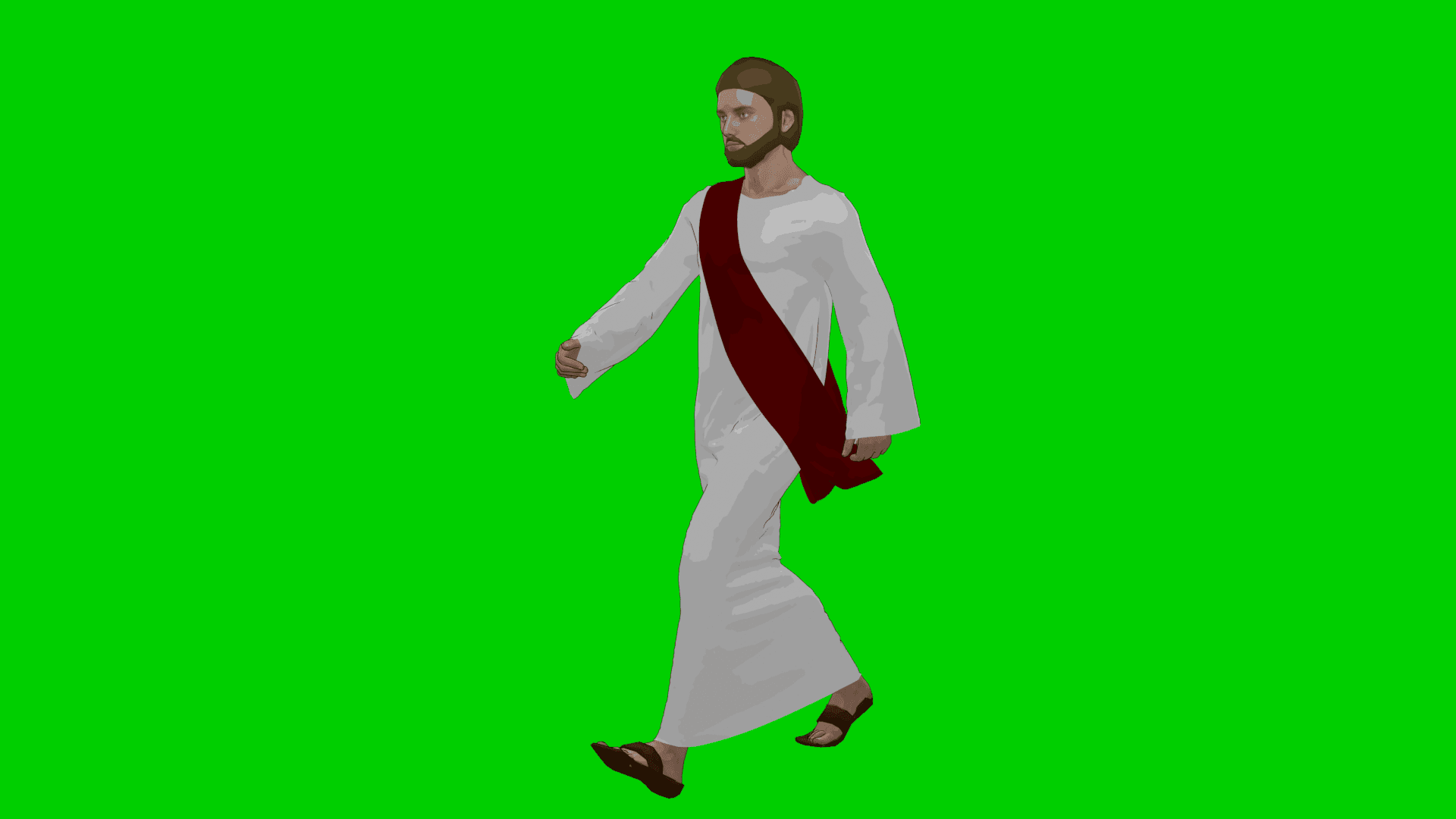 walking Jesus