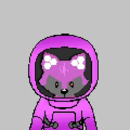 Pixelated Foxstronauts