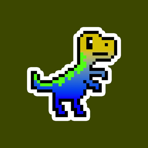 PixelSaurus Rex #0375