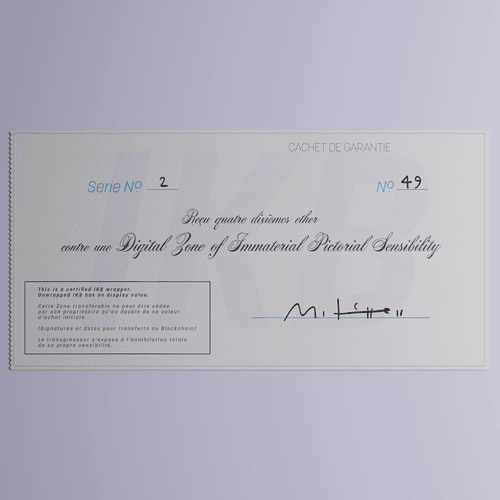 IKB Cachet de Garantie 22