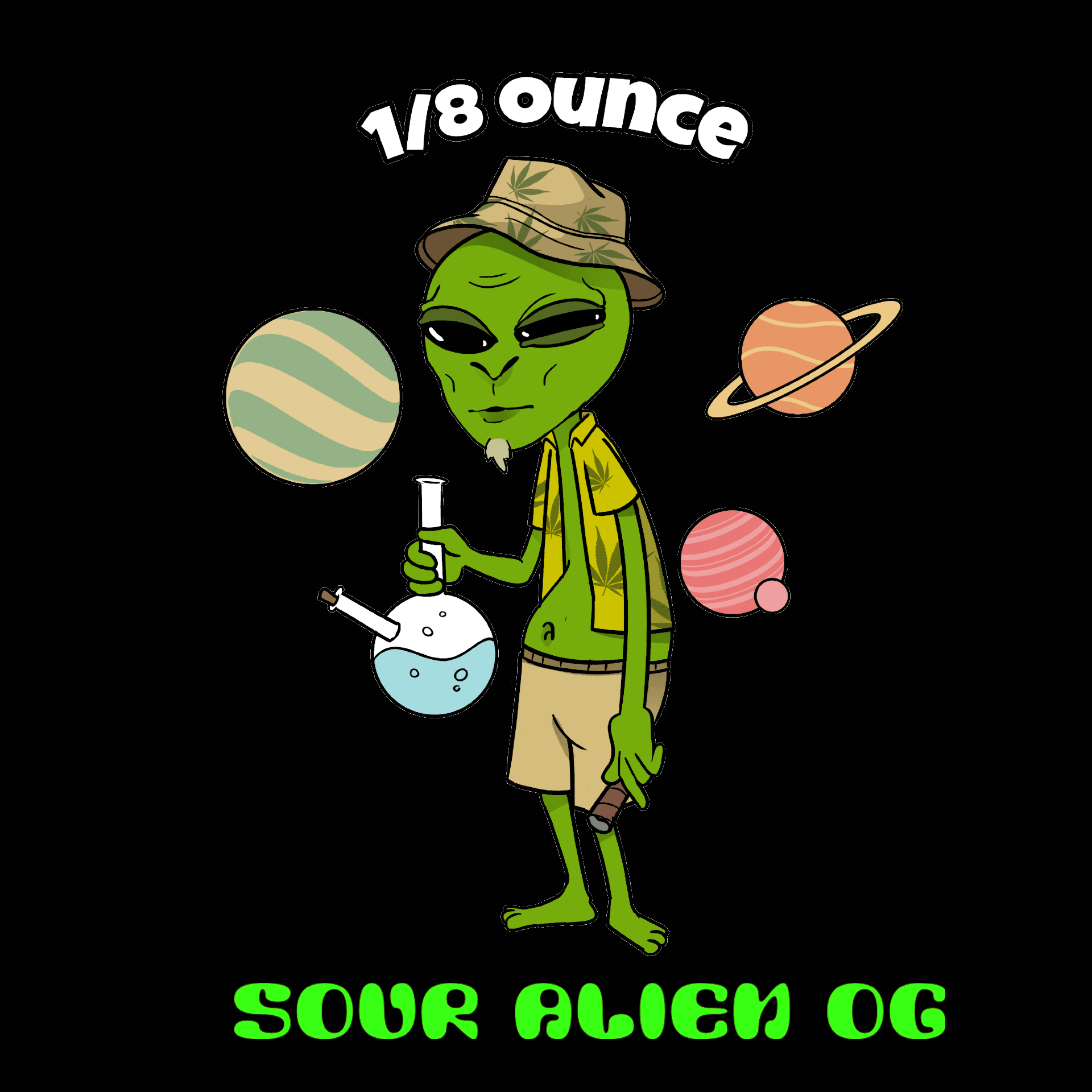 Sour Alien OG 1/8 Ounce