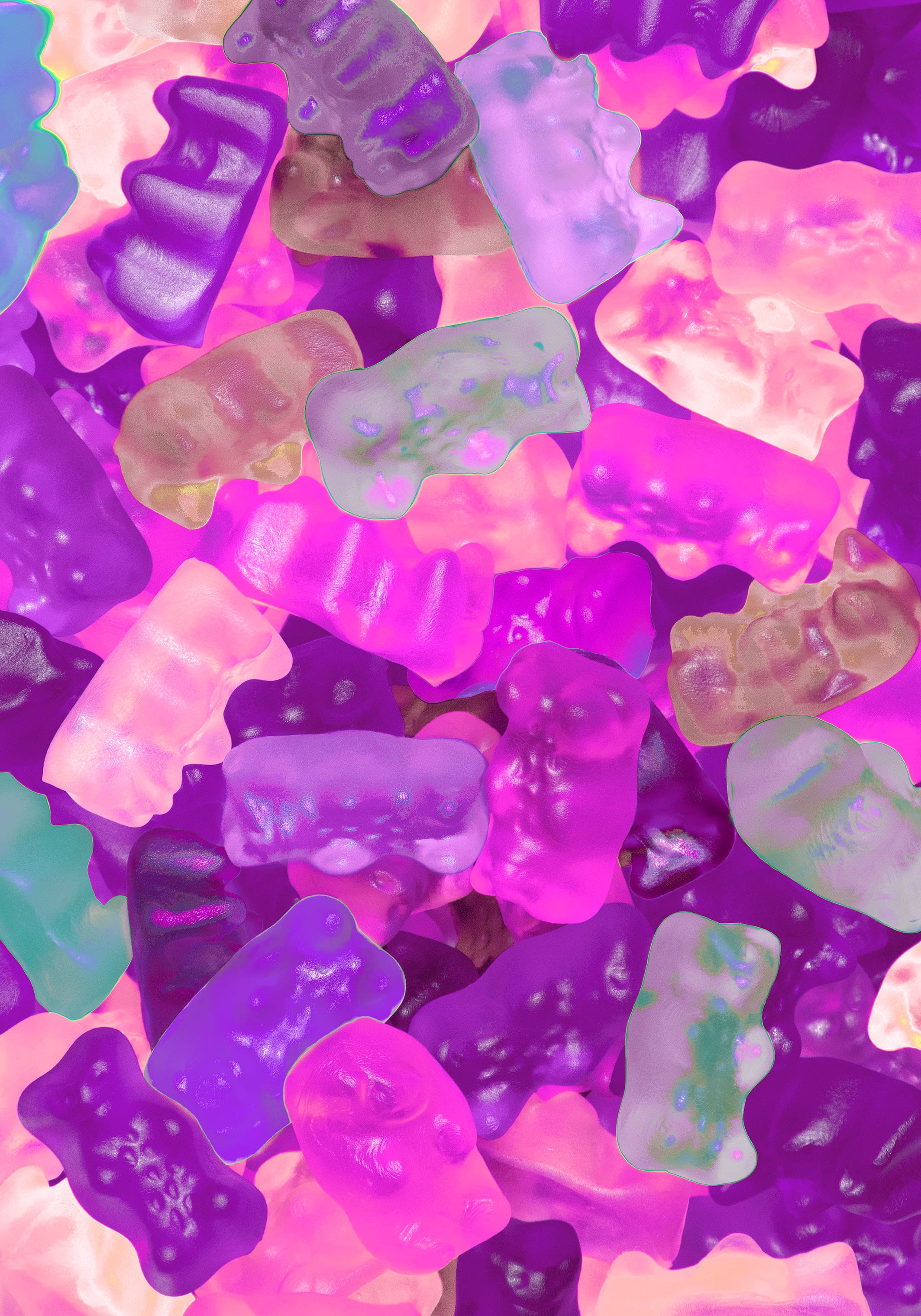 Gummy Bears - Purple