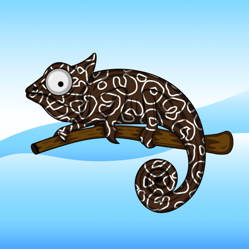 Suspicious Chameleon #2