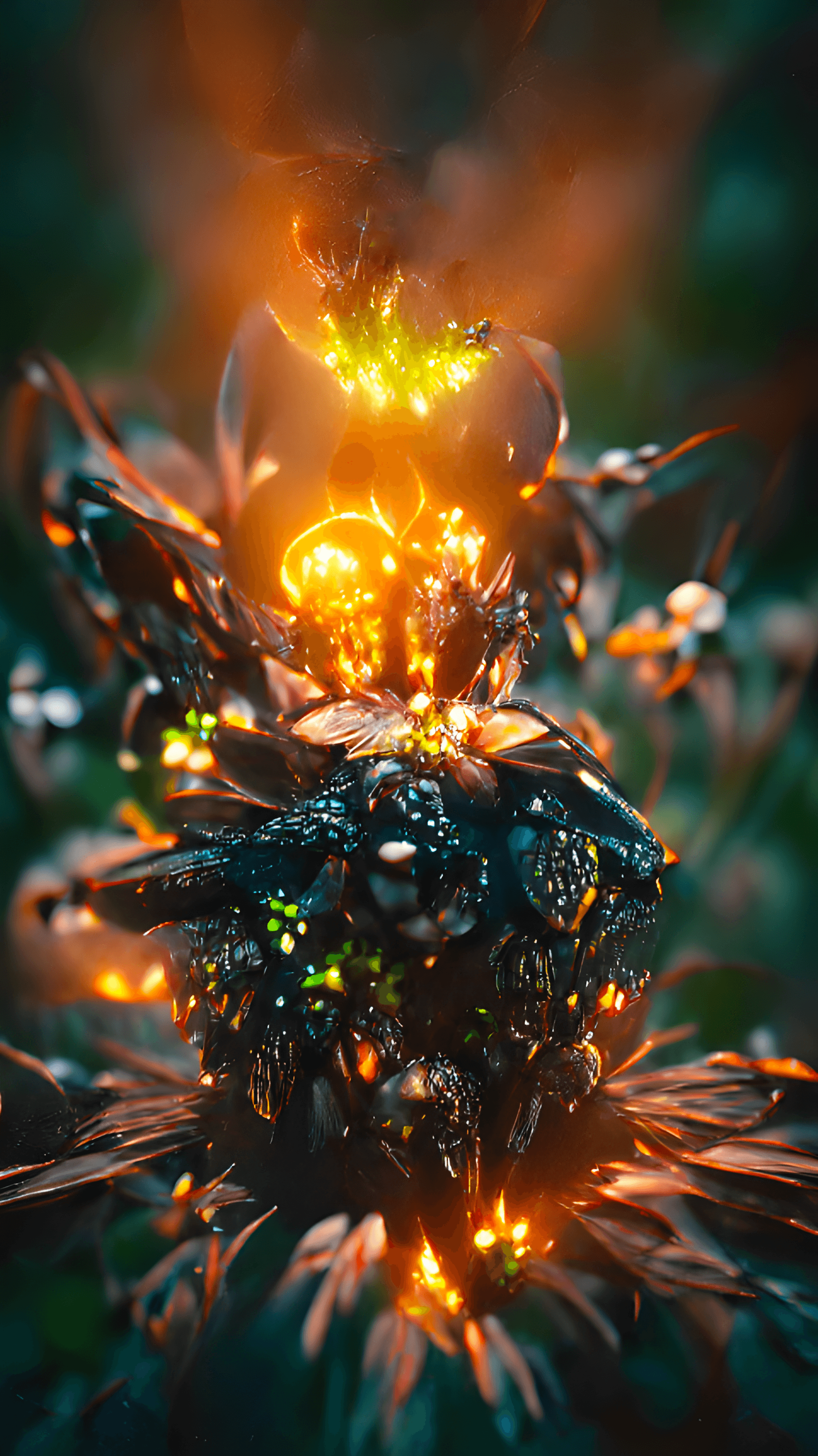 Imaginarium AI #065 - Triton Fire Hyacinth
