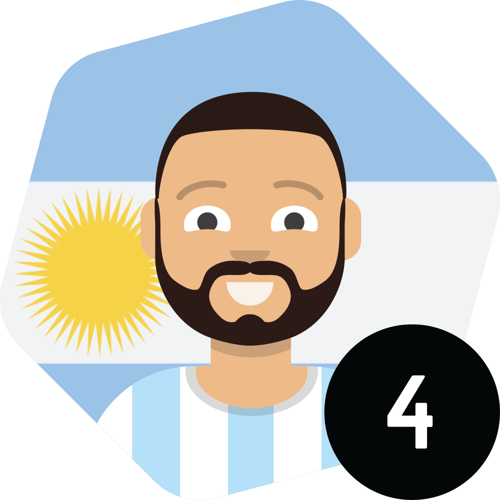 Argentina - Soccer Player #197