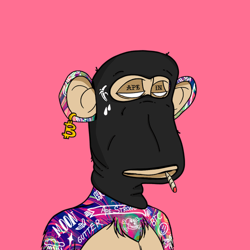 Bored Gutter Ape #173