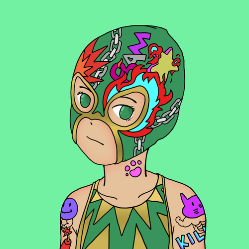 Green Wrestler
