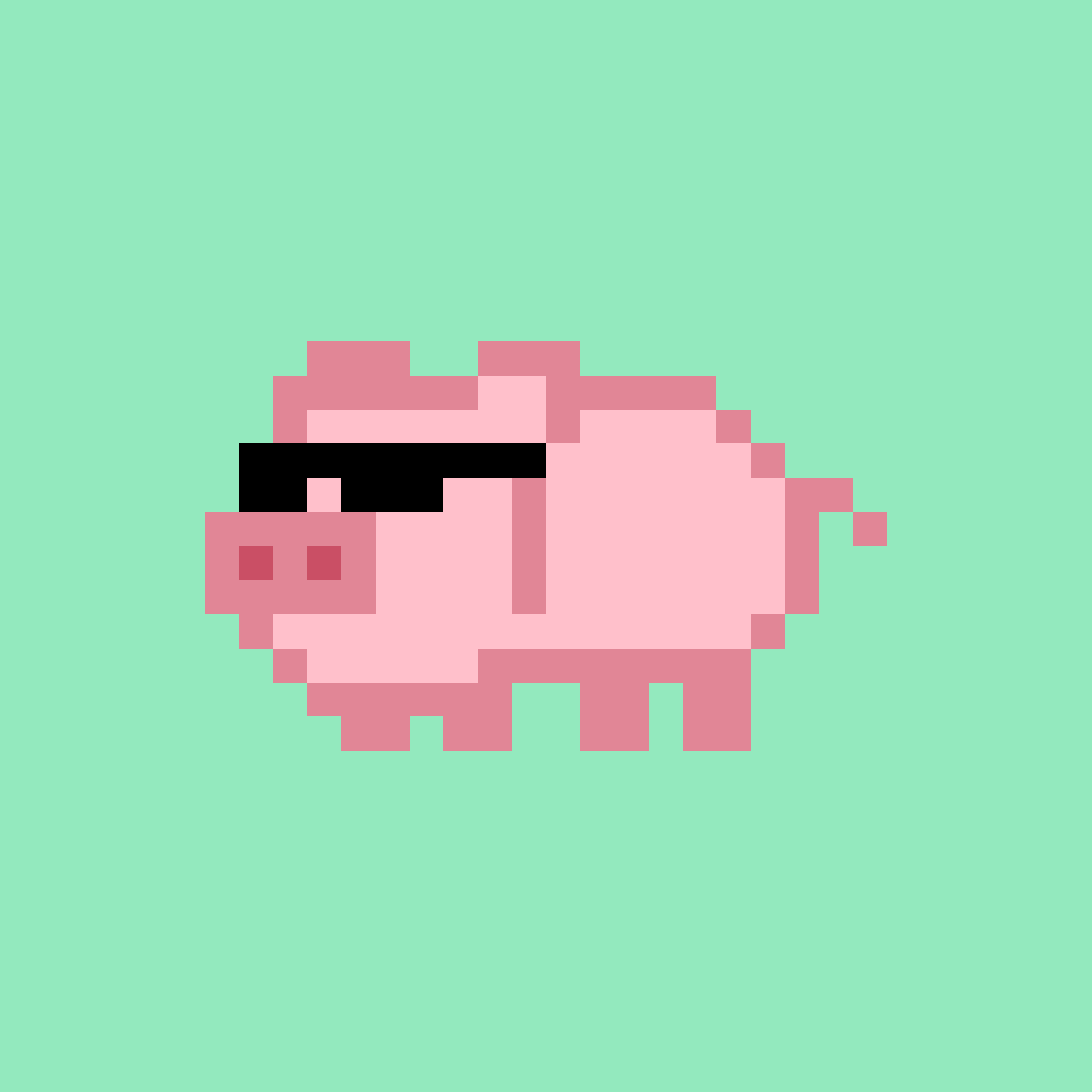 Pixel Pig #8