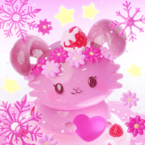 CNPcake #00413 Luna-Flower
