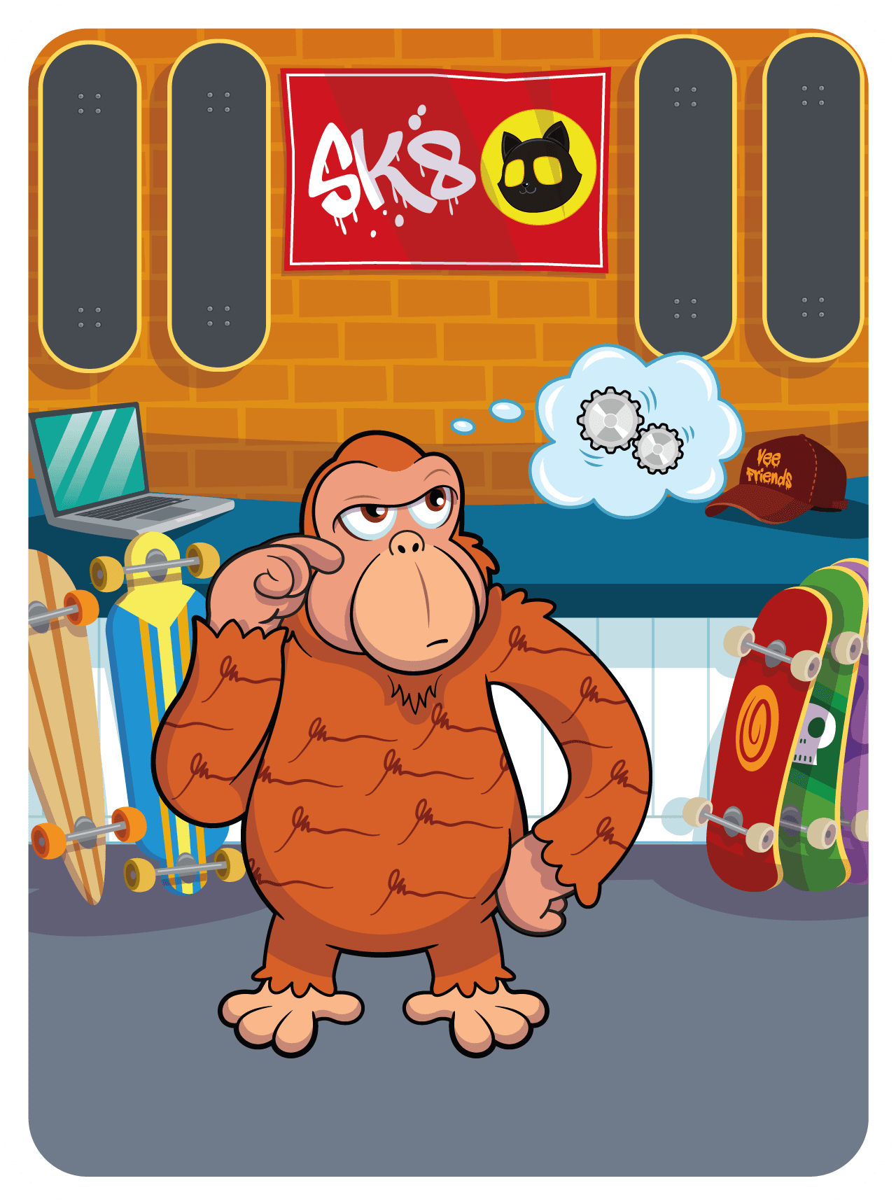 Offense Oriented Orangutan #50713