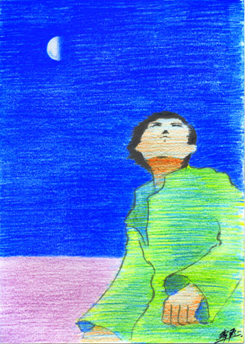 Yukikusa Bisui　「青の月下人（げっかびと）」