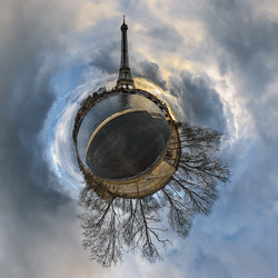 Tiny Planet-sur-Seine / Fine Art Photography collection image