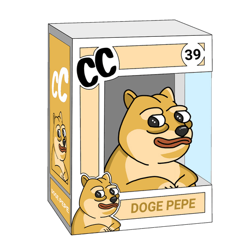 Doge Pepe Crypto-Collectible Figurine 