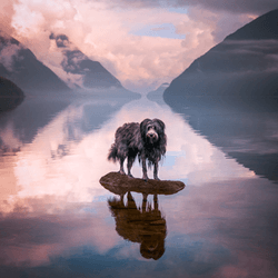 Pepper the Majestic Mutt by Elizabeth Gadd collection image