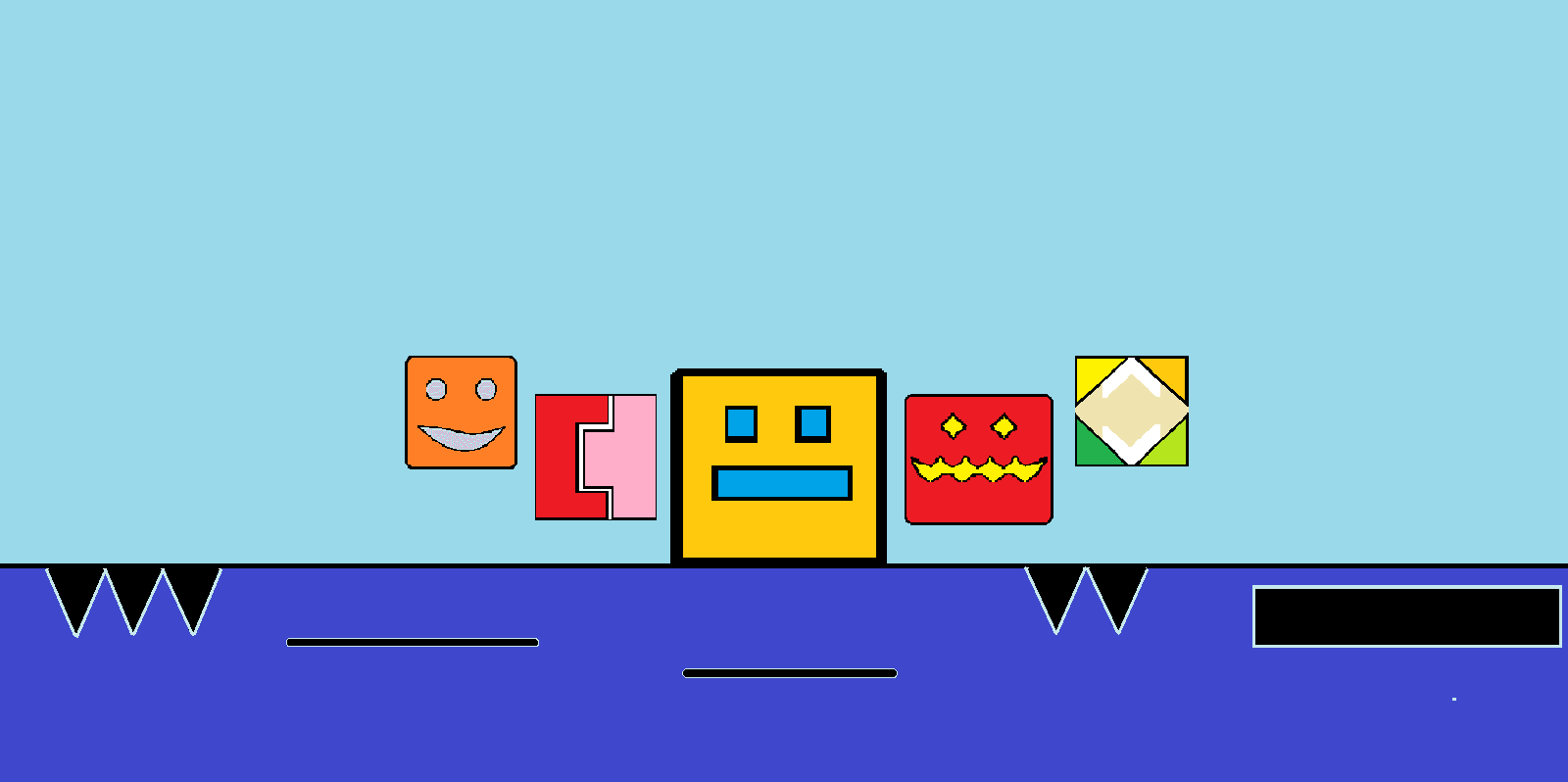 Geometry dash skins collection opensea