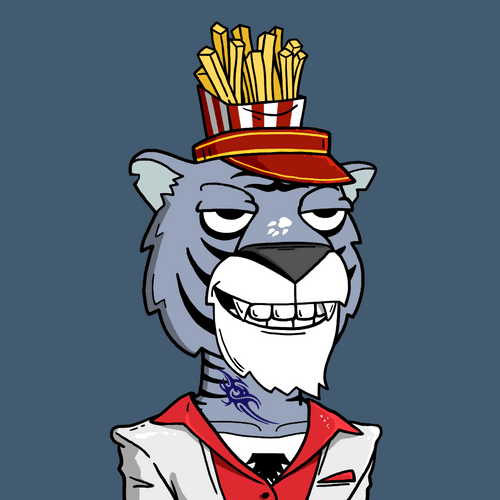 Grouchy Tiger Social Club #5617