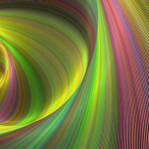 Curved Colorful Magic #79 Foto