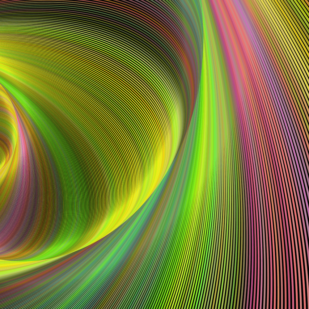 Curved Colorful Magic #79 - Curved Colorful Magic by David Zydd 