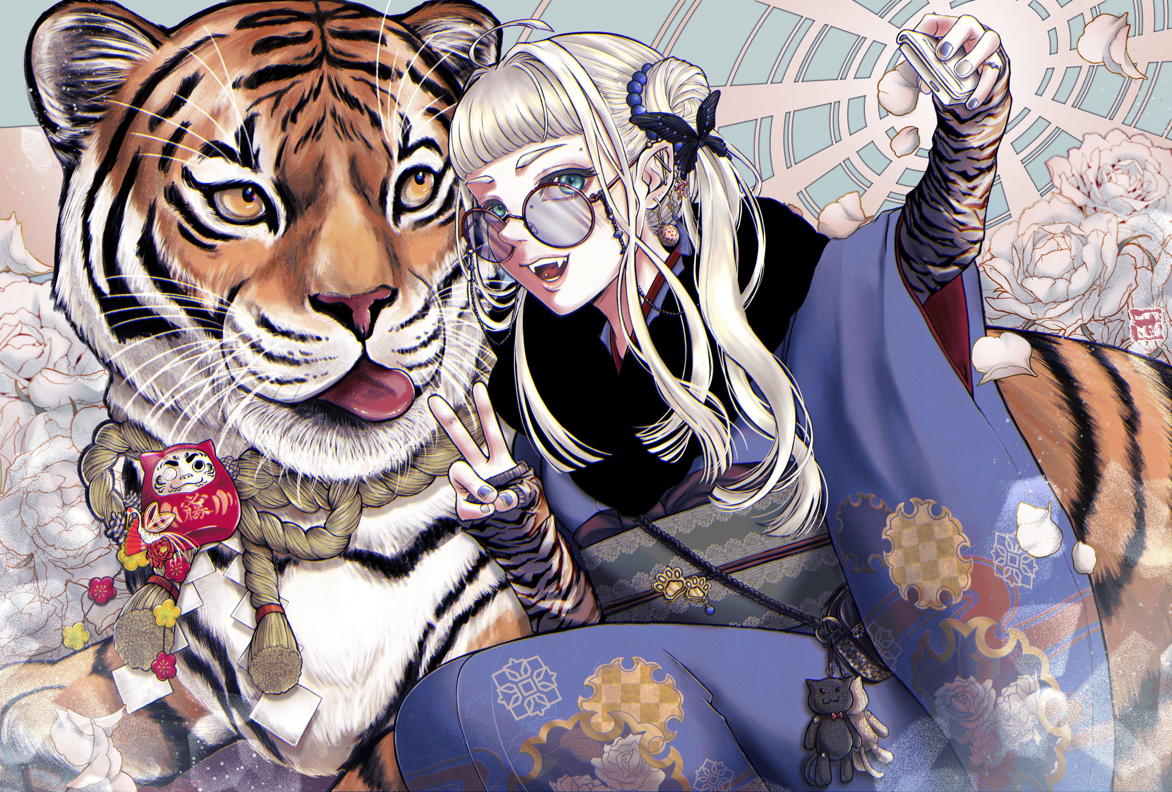Platinum × Tiger