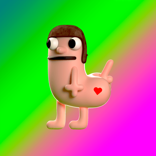 3D CryptoDickbutt #2