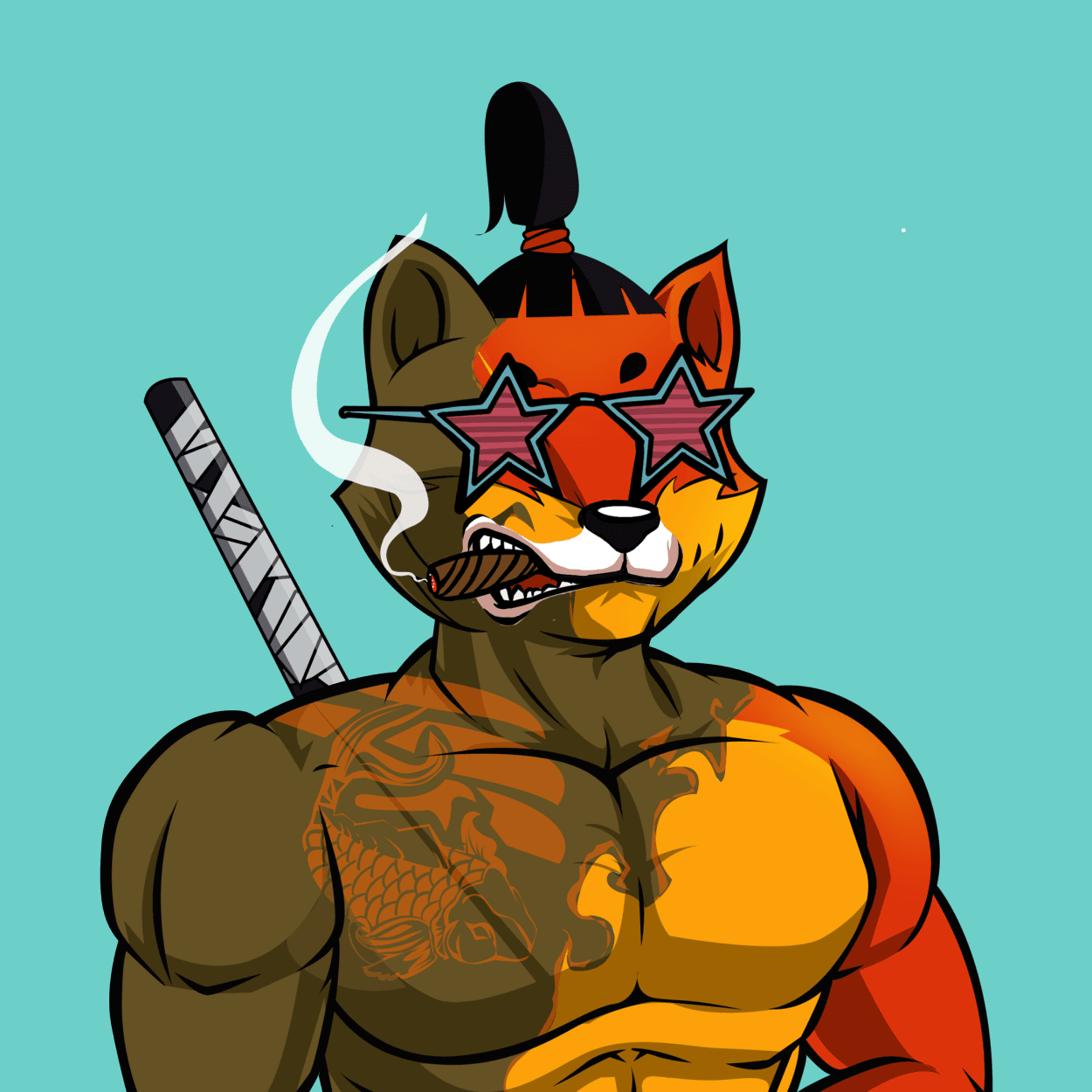 #181 - Katana Inu Takeru | OpenSea