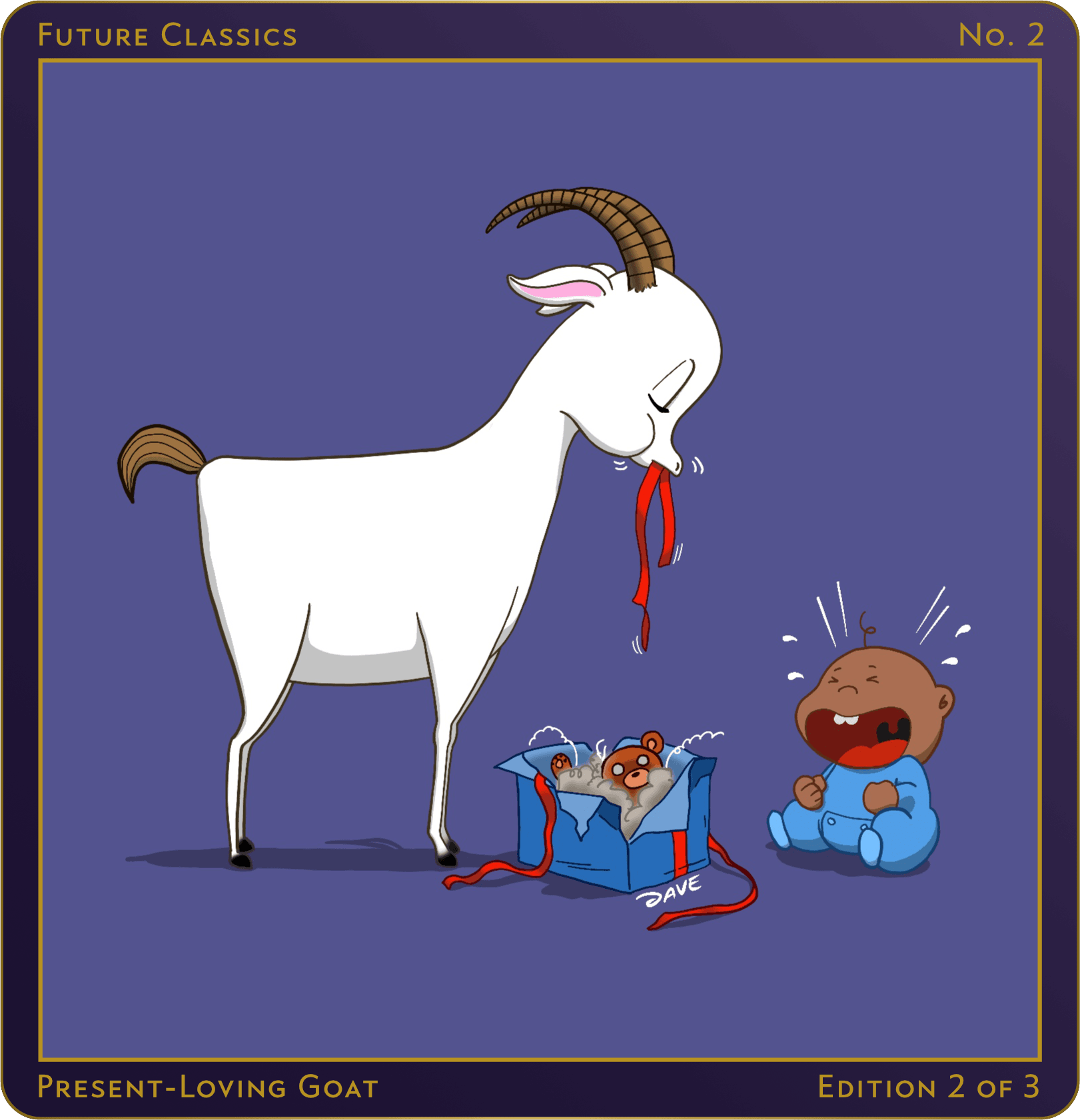 Present-Loving Goat